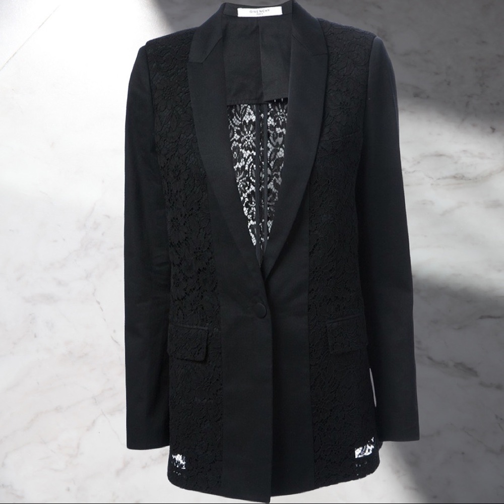 Givenchy Lace Back Jacket
